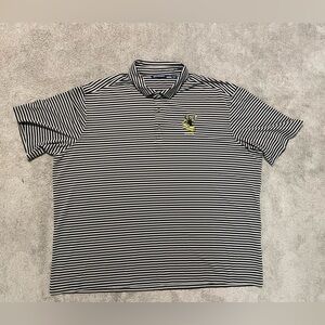 Cutter & Buck Pittsburgh Steelers Polo Shirt 3XL Striped Retro Lightweight